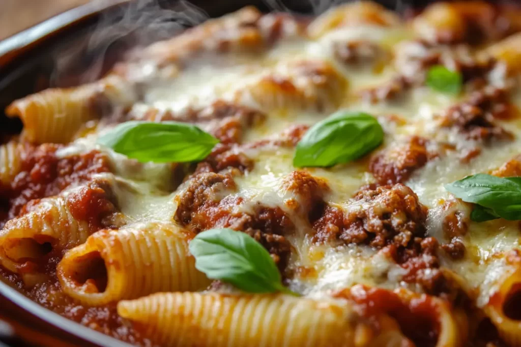 Stuffed Shells with Meat